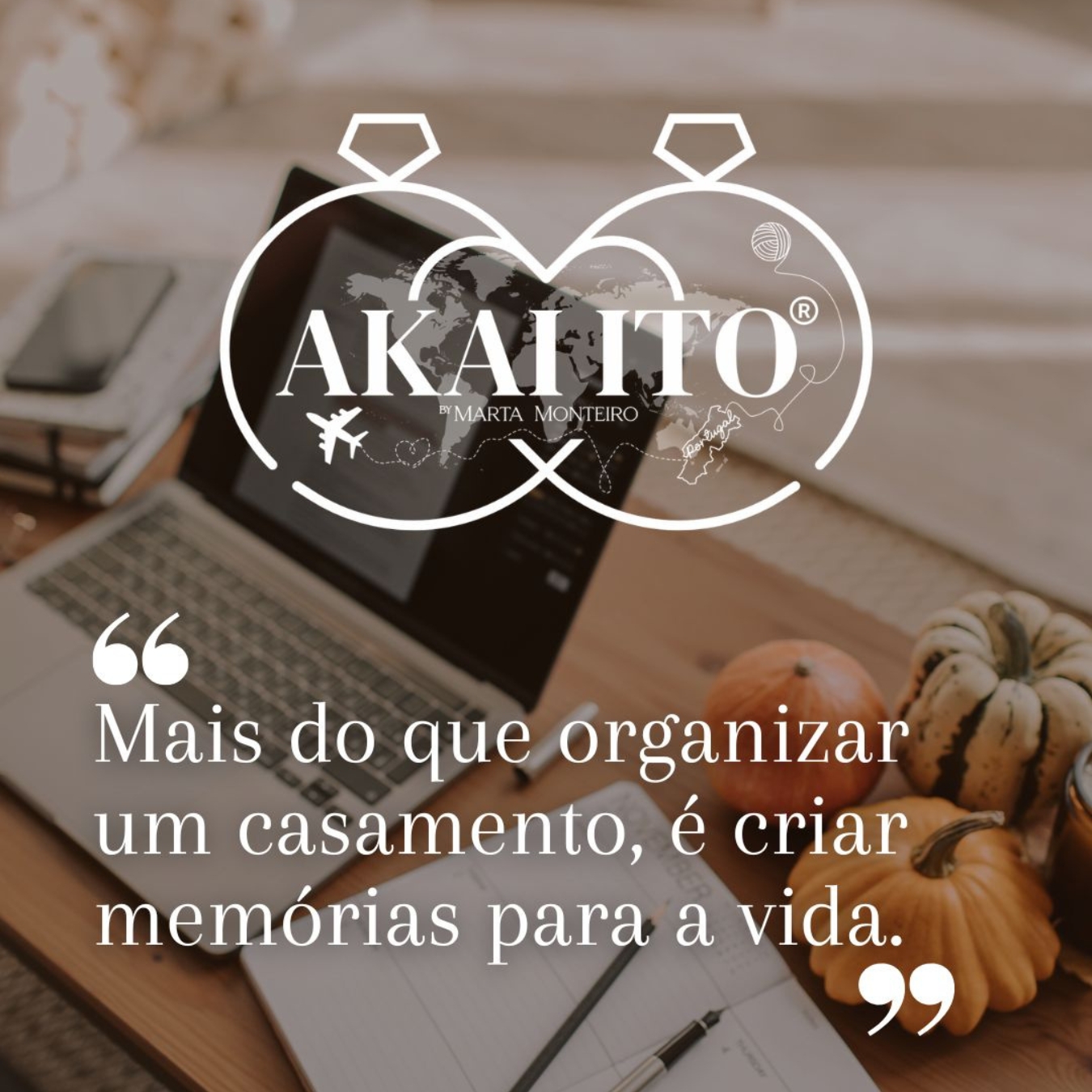Aplicação da identidade visual da AKAI ITO