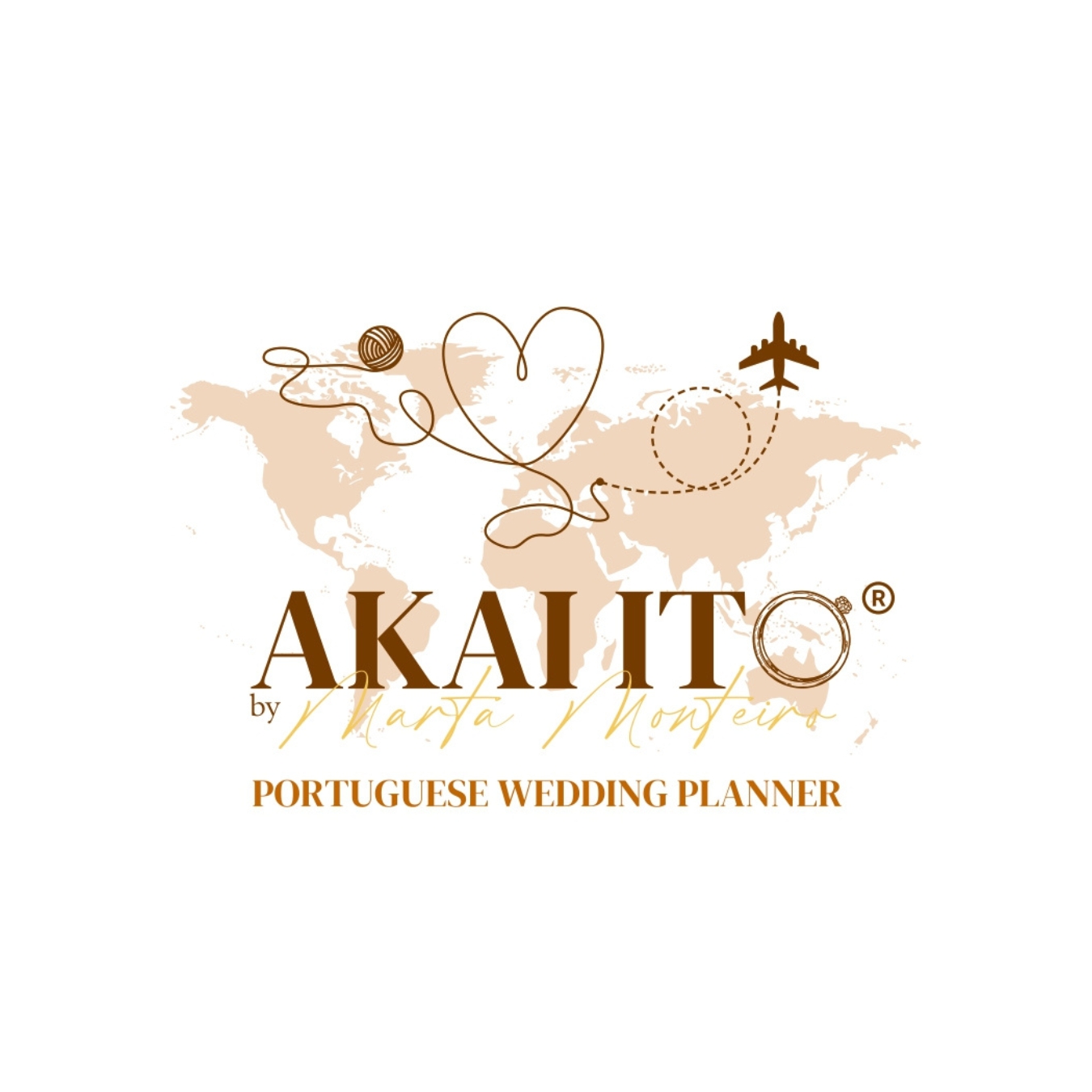 Primeira exploração do logótipo AKAI ITO